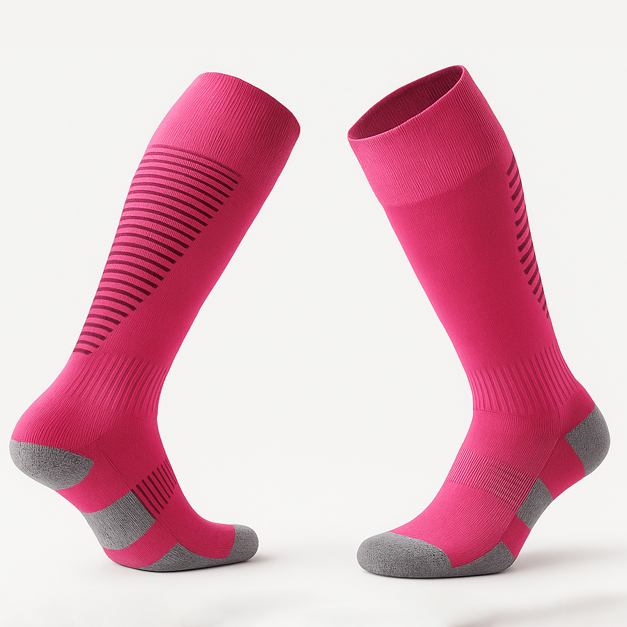Pink BCRF Soccer Socks