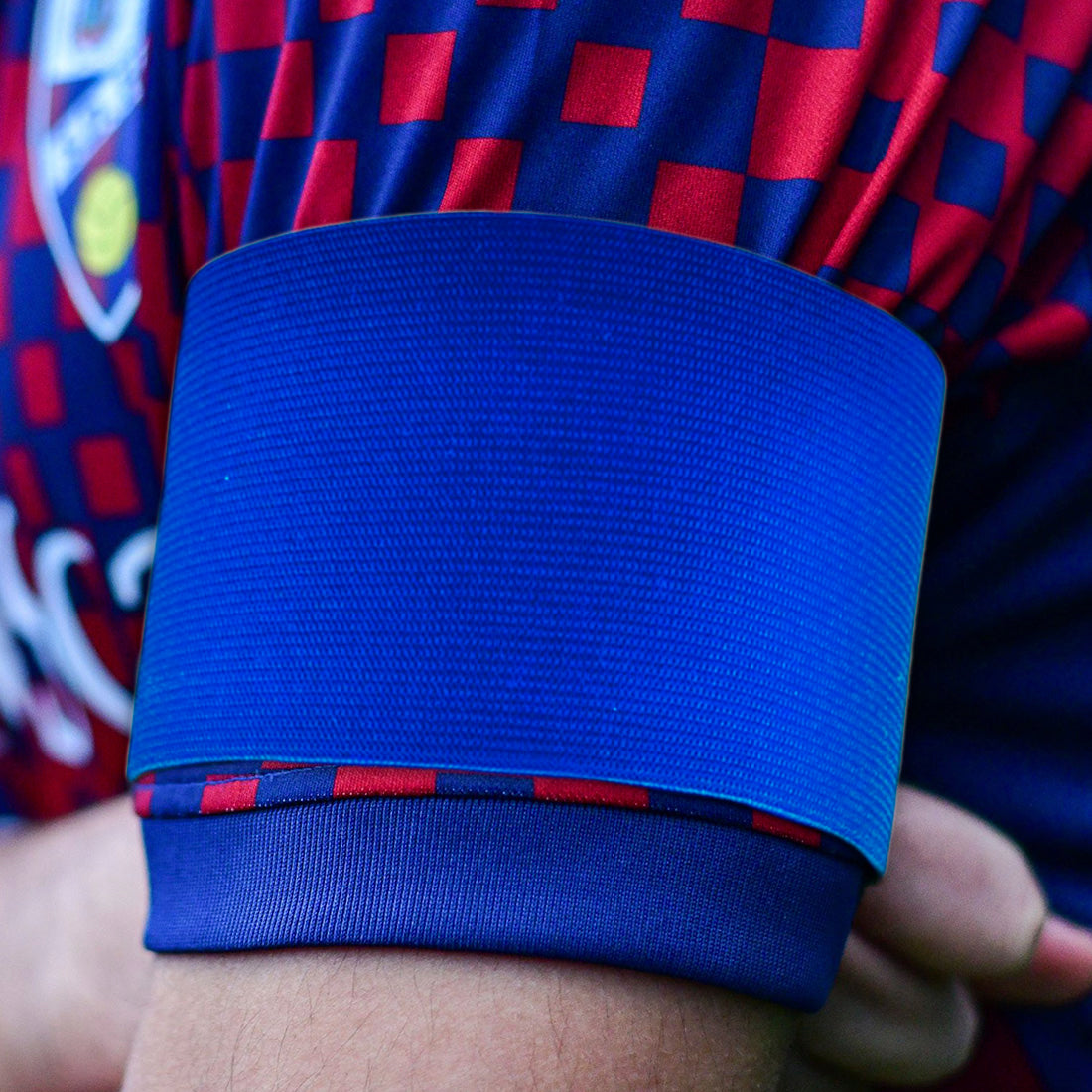Blue armband base