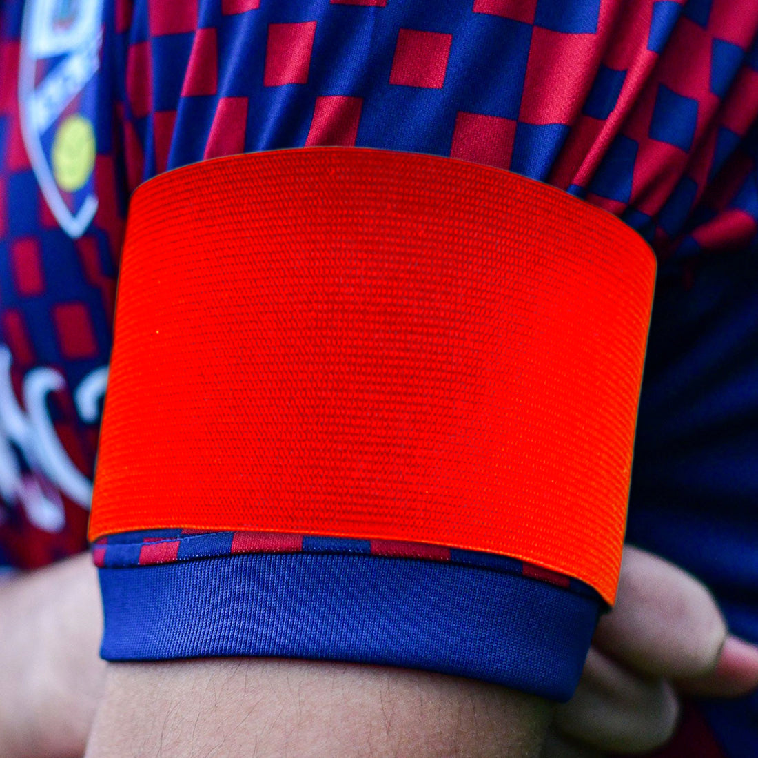 Red armband base