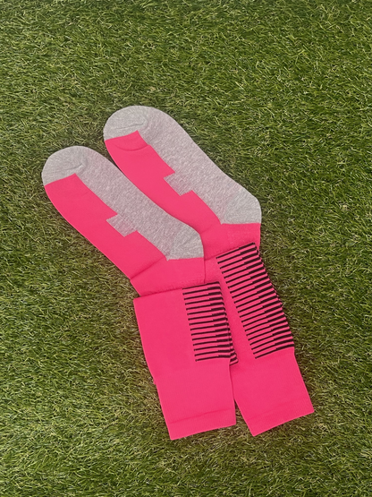 Pink BCRF Soccer Socks