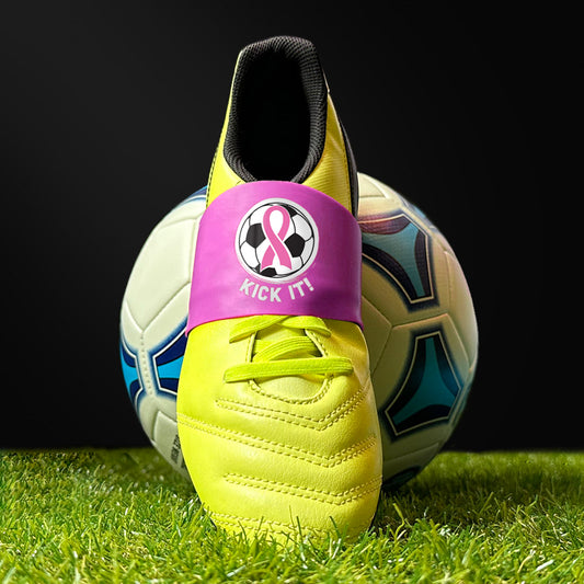 Pink BCRF Lace Keepers New - Soccer Band-Its Store